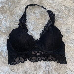 Black Lace Bralette Pink Victoria’s Secret